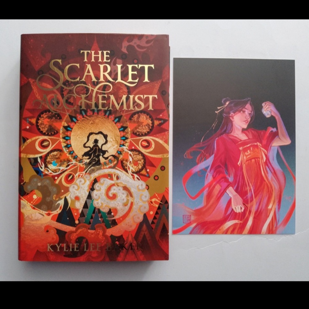 The Scarlet Alchemist Fairyloot edition by Kylie Lee Baker